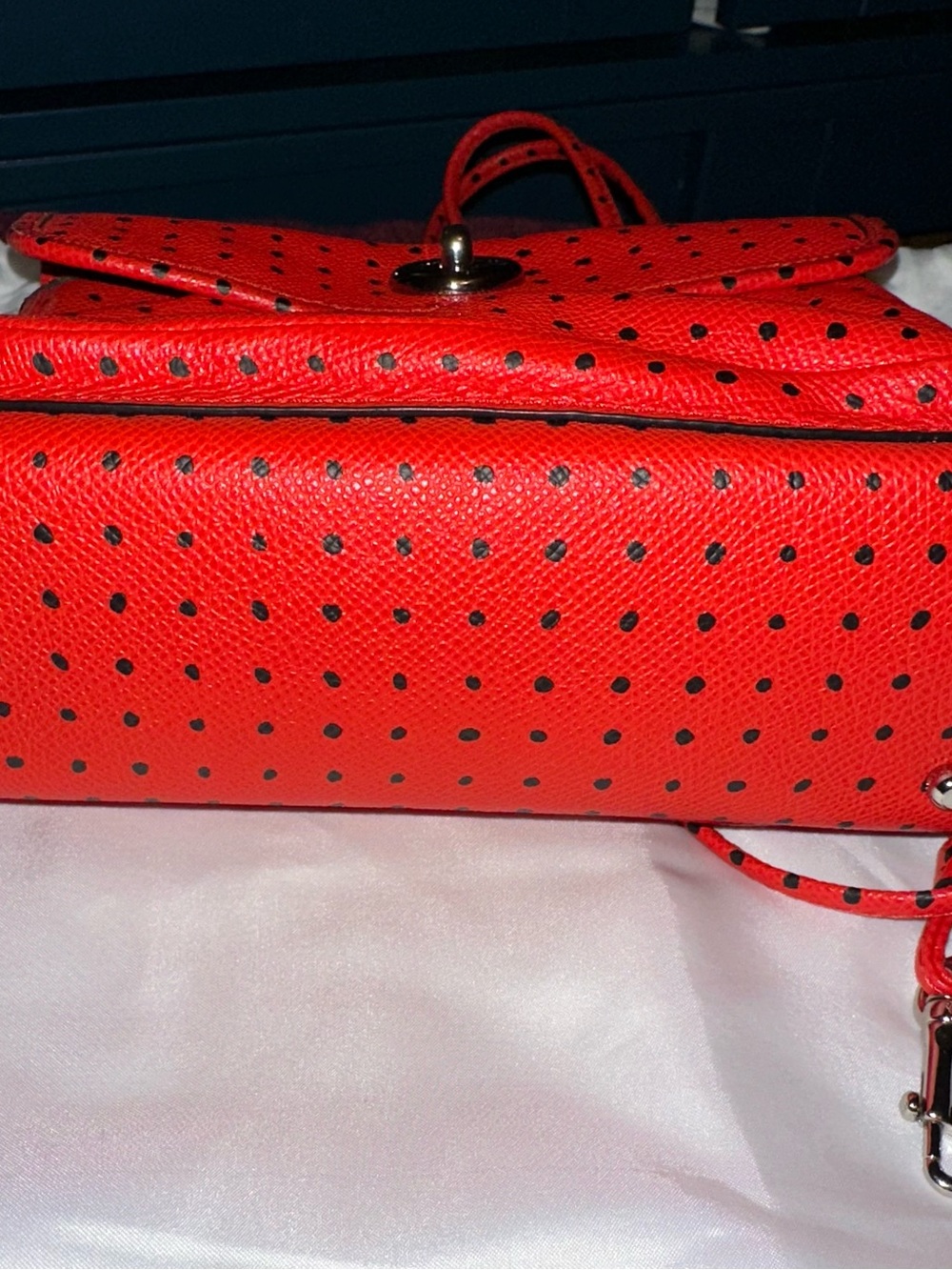 Coach Cady Crossbody Safari Reedition Red Bandit 2014 Handbag 34471 LIKE NEW - Picture 11 of 11